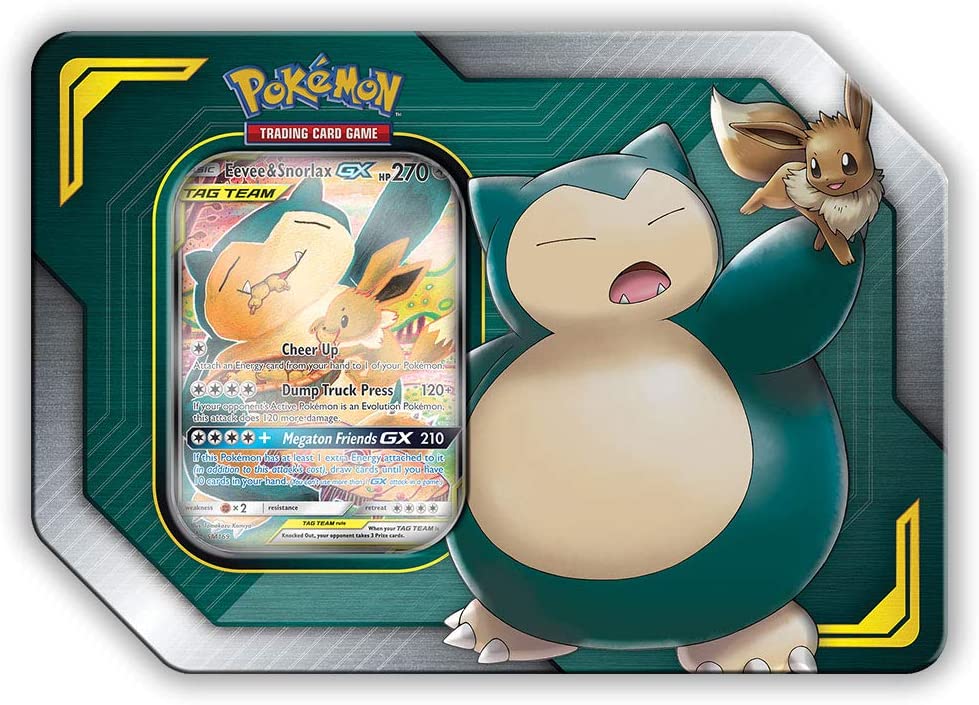 Collector's Tin (Eevee & Snorlax GX) | GrognardGamesBatavia