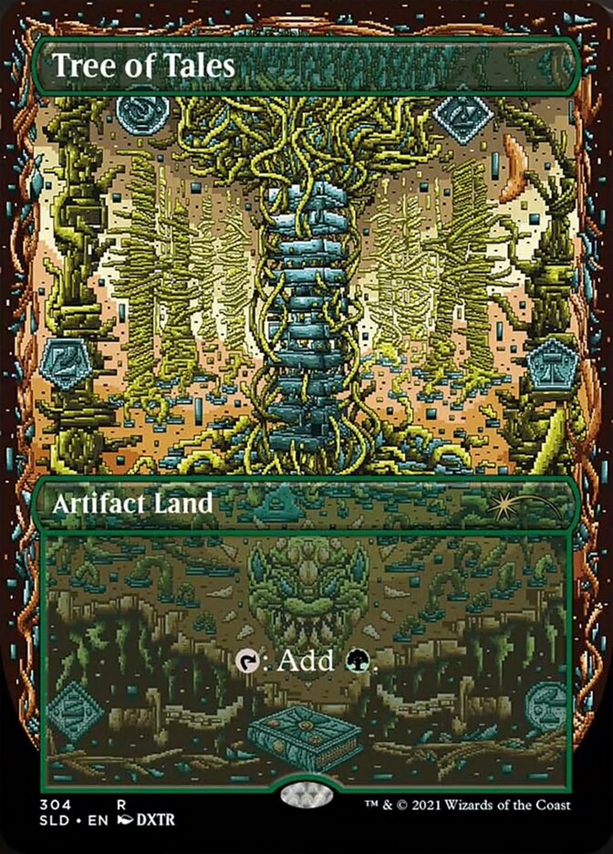 Tree of Tales (Borderless) [Secret Lair Drop Series] | GrognardGamesBatavia