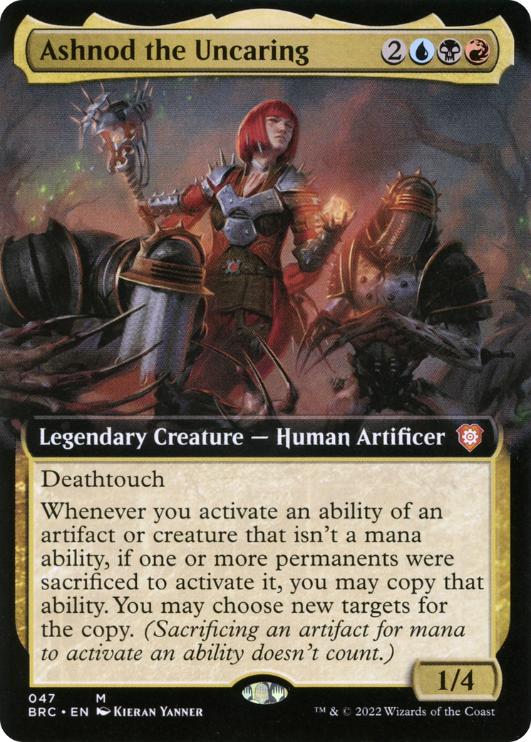 Ashnod the Uncaring (Extended Art) [The Brothers' War Commander] | GrognardGamesBatavia