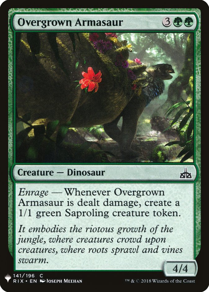 Overgrown Armasaur [Mystery Booster] | GrognardGamesBatavia