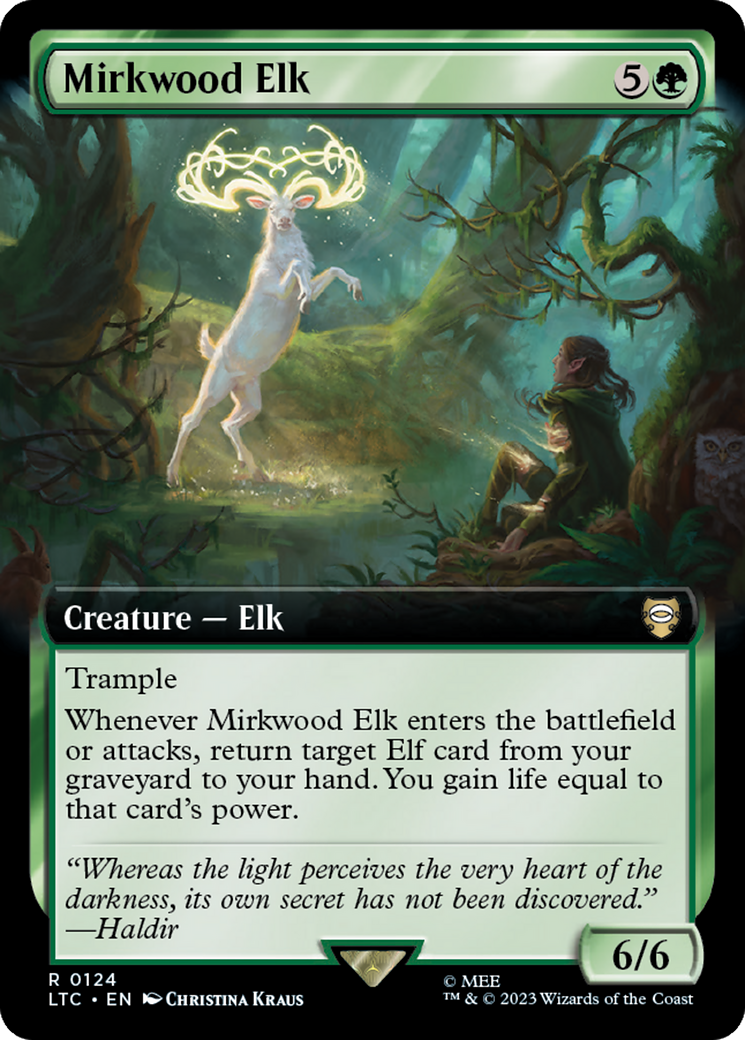 Mirkwood Elk (Extended Art) [The Lord of the Rings: Tales of Middle-Earth Commander] | GrognardGamesBatavia