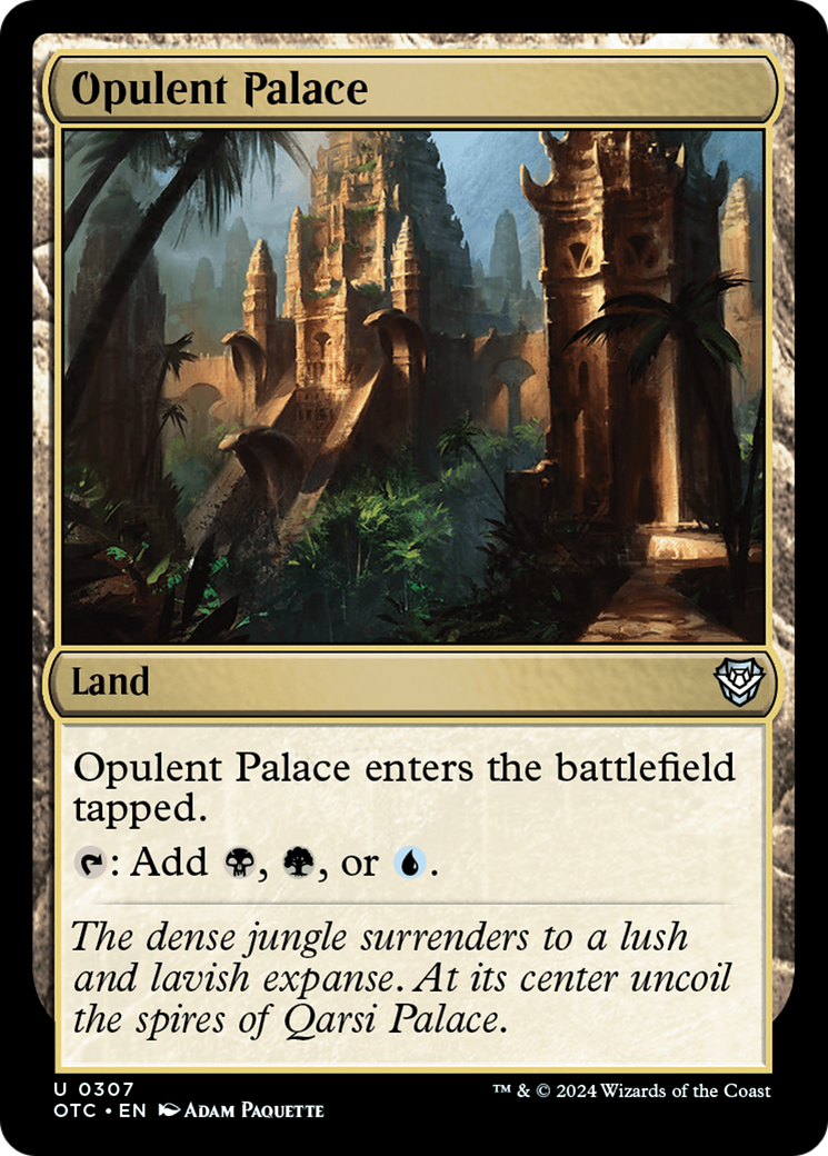 Opulent Palace [Outlaws of Thunder Junction Commander] | GrognardGamesBatavia