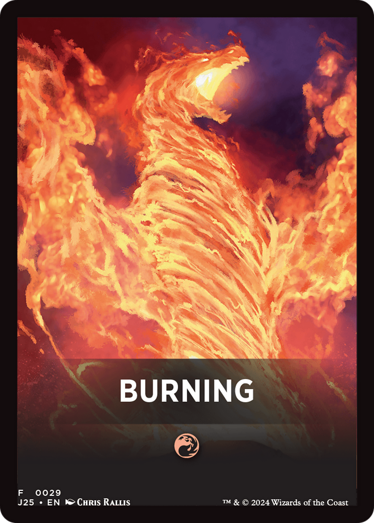 Burning Theme Card [Foundations Jumpstart Front Cards] | GrognardGamesBatavia