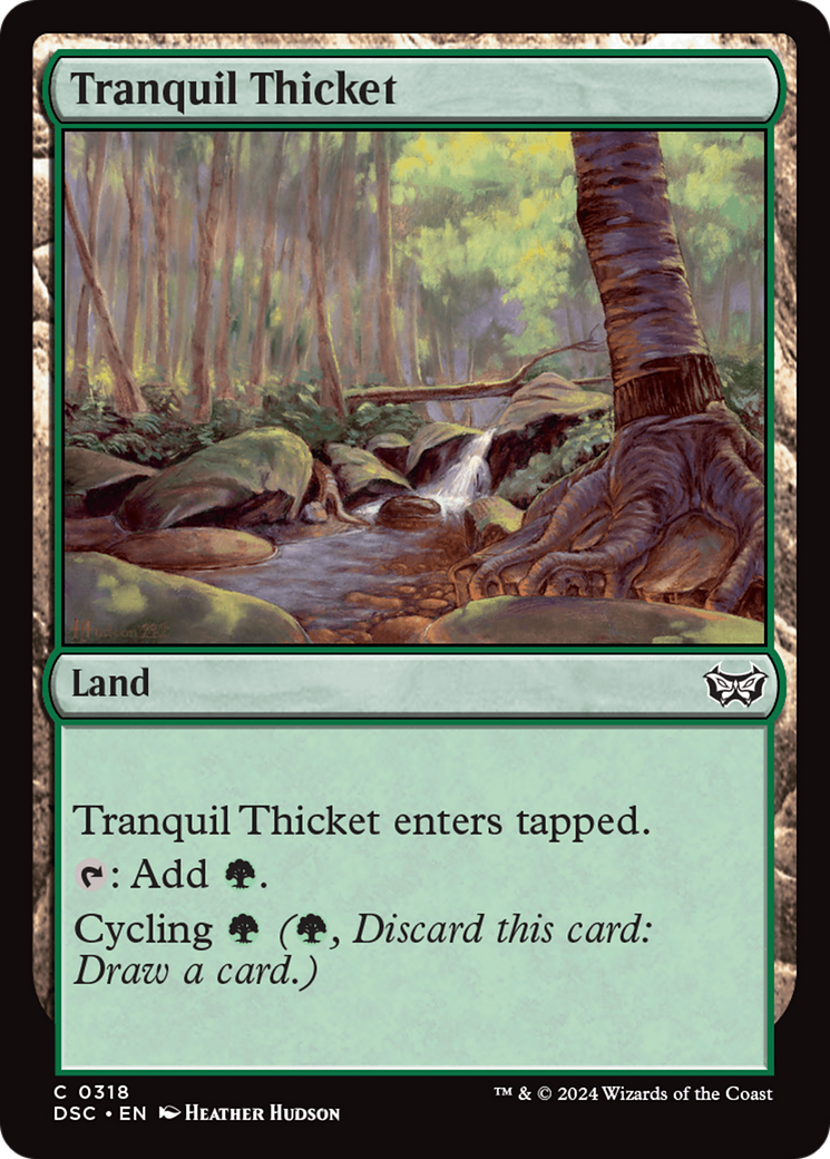 Tranquil Thicket [Duskmourn: House of Horror Commander] | GrognardGamesBatavia