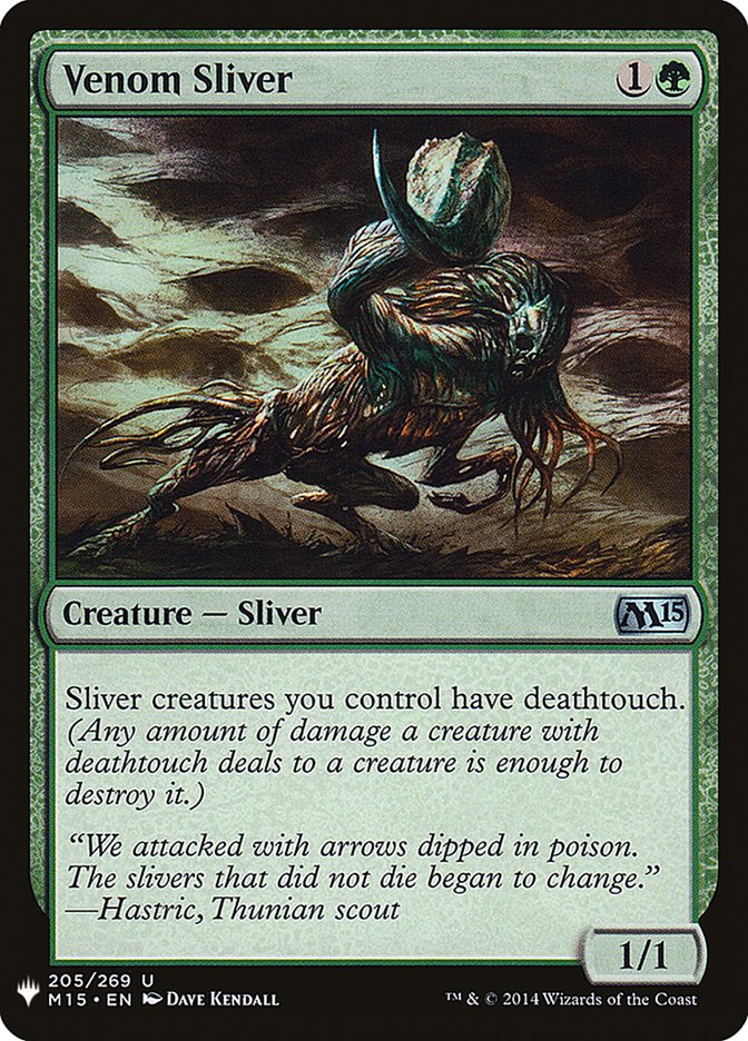 Venom Sliver [Mystery Booster] | GrognardGamesBatavia