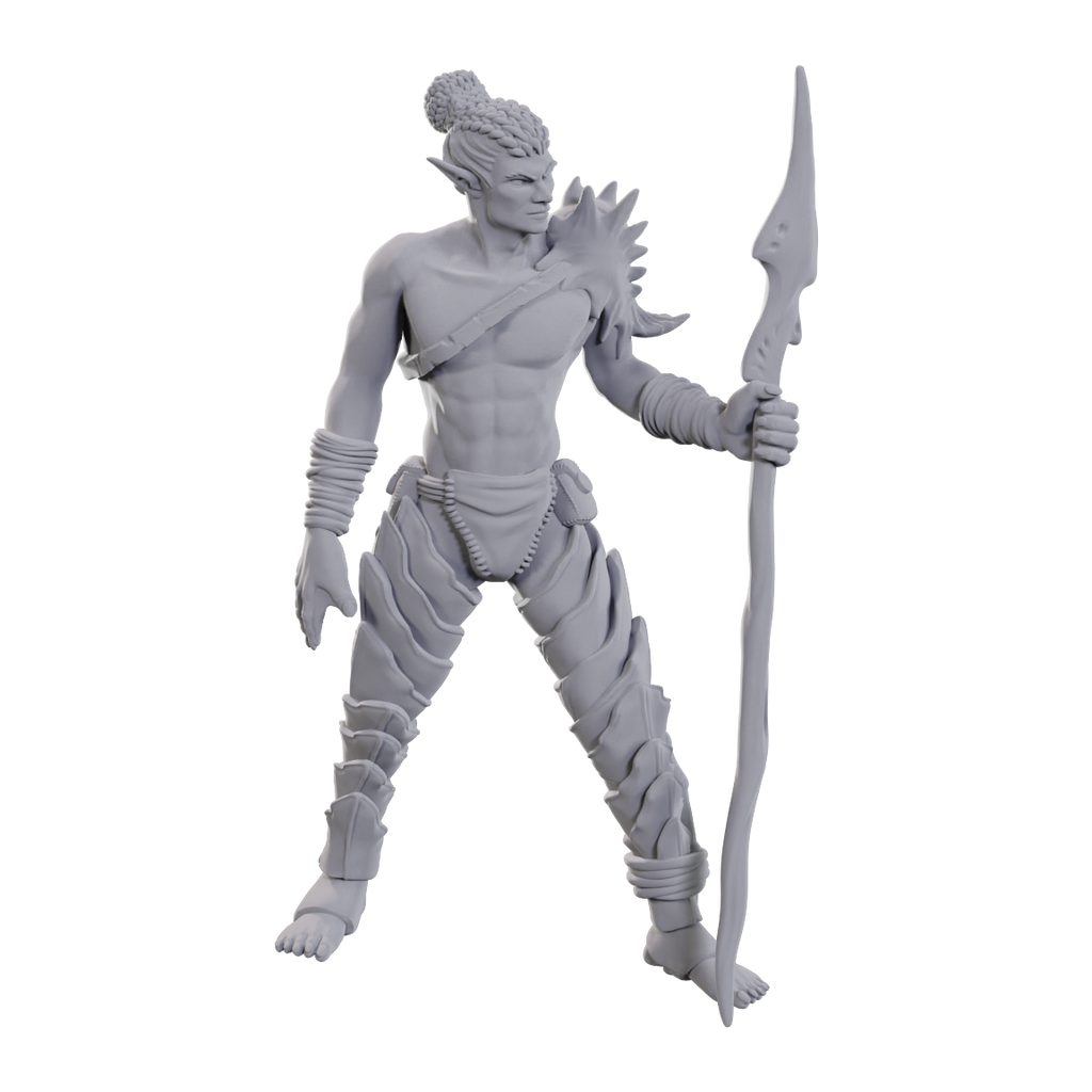 Wizkids 90109 D&D Nolzur's Marvelous Miniatures: Sea Elf Leader | GrognardGamesBatavia