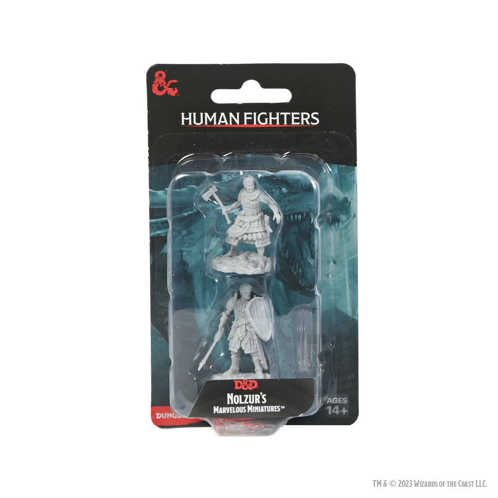 Wizkids 90639 Human Fighter | GrognardGamesBatavia