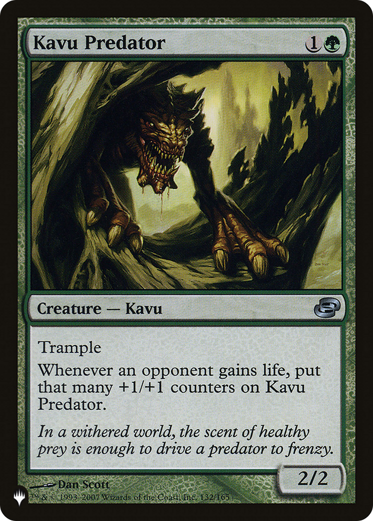 Kavu Predator [The List Reprints] | GrognardGamesBatavia