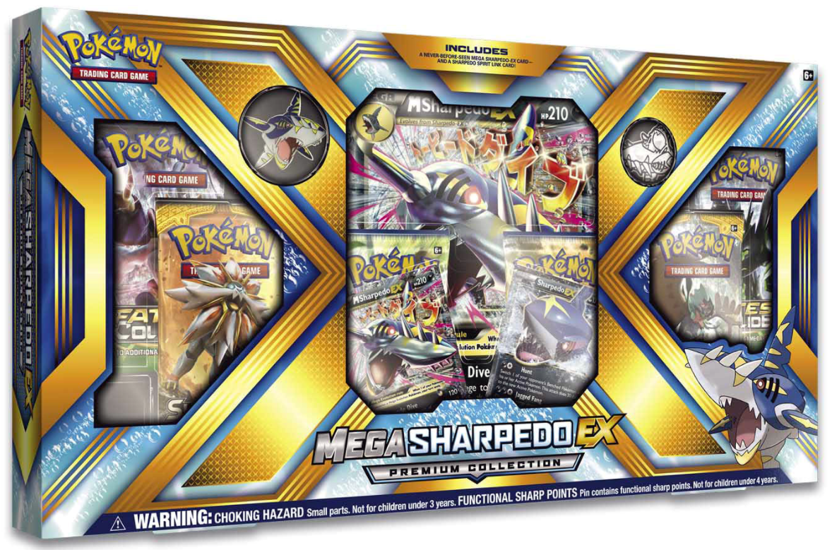 Premium Collection (Mega Sharpedo EX) | GrognardGamesBatavia