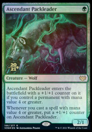 Ascendant Packleader [Innistrad: Crimson Vow Prerelease Promos] | GrognardGamesBatavia