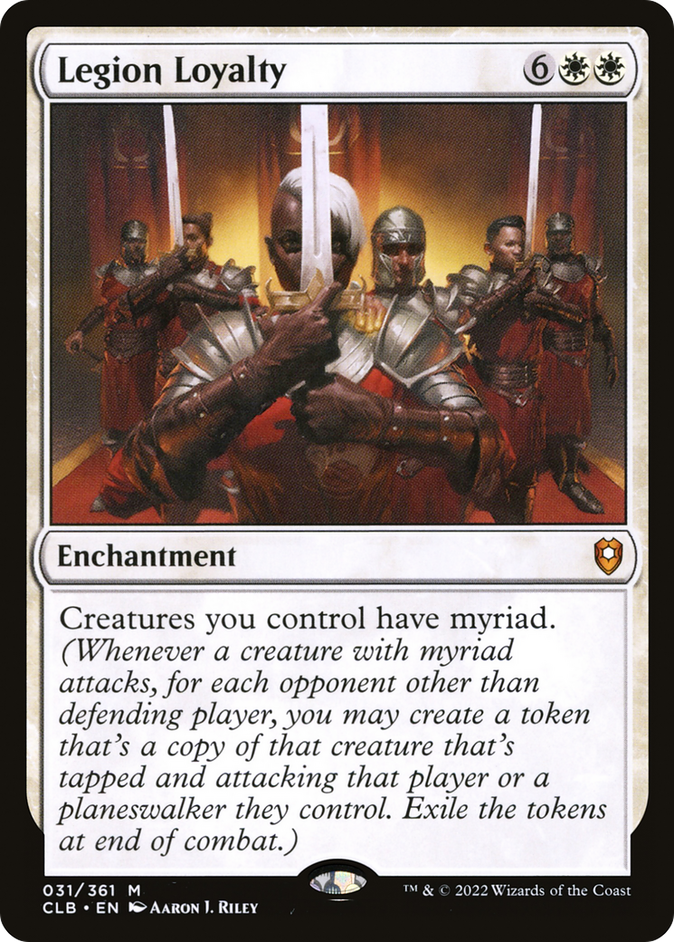 Legion Loyalty [Commander Legends: Battle for Baldur's Gate] | GrognardGamesBatavia