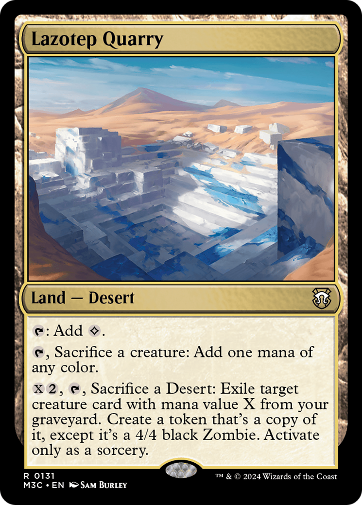 Lazotep Quarry (Extended Art) [Modern Horizons 3 Commander] | GrognardGamesBatavia