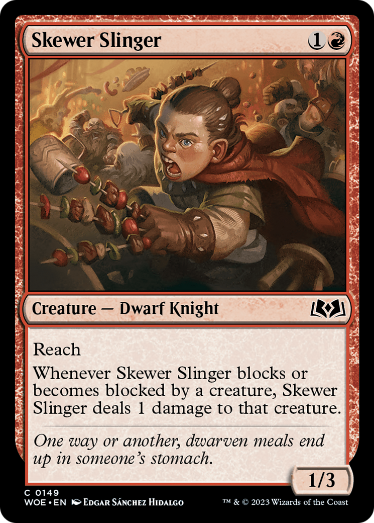 Skewer Slinger [Wilds of Eldraine] | GrognardGamesBatavia