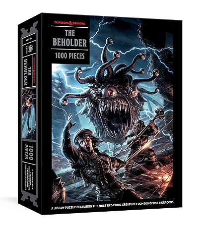 The Beholder Puzzle: A Dungeon & Dragons Jigsaw Puzzle: Jigsaw Puzzles for Adults | GrognardGamesBatavia