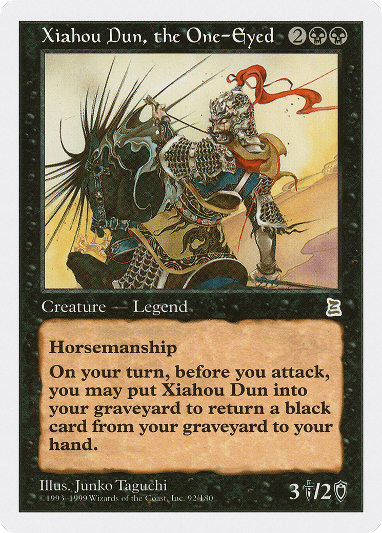 Xiahou Dun, the One-Eyed [Portal Three Kingdoms] | GrognardGamesBatavia