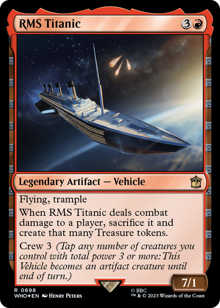 RMS Titanic (Surge Foil) [Doctor Who] | GrognardGamesBatavia