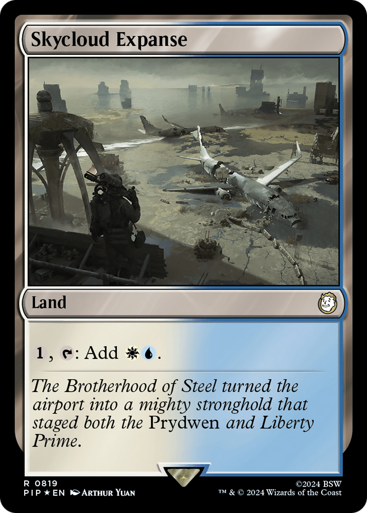 Skycloud Expanse (Surge Foil) [Fallout] | GrognardGamesBatavia