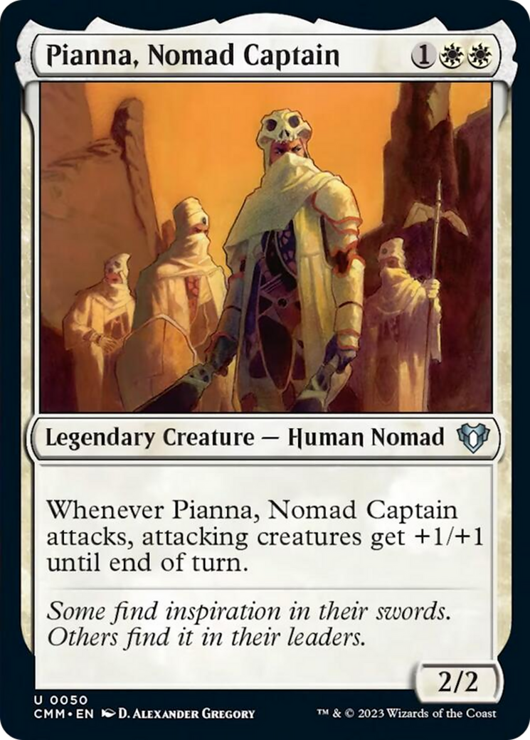 Pianna, Nomad Captain [Commander Masters] | GrognardGamesBatavia