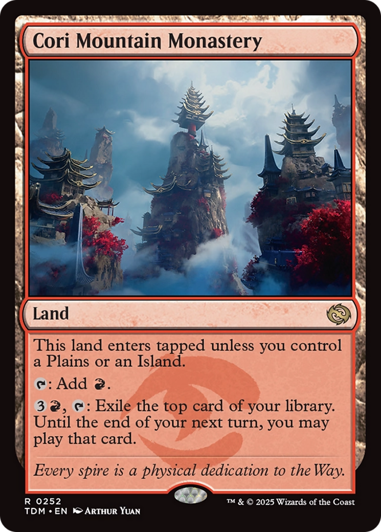 Cori Mountain Monastery [Tarkir: Dragonstorm] | GrognardGamesBatavia