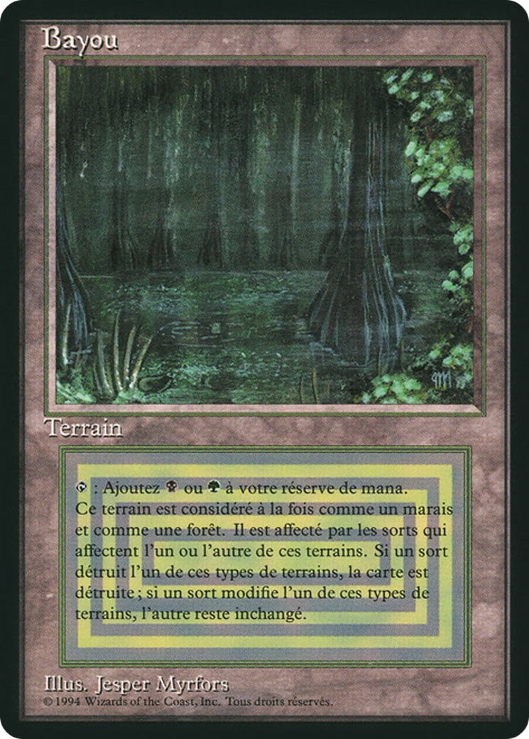 Bayou [Foreign Black Border] | GrognardGamesBatavia