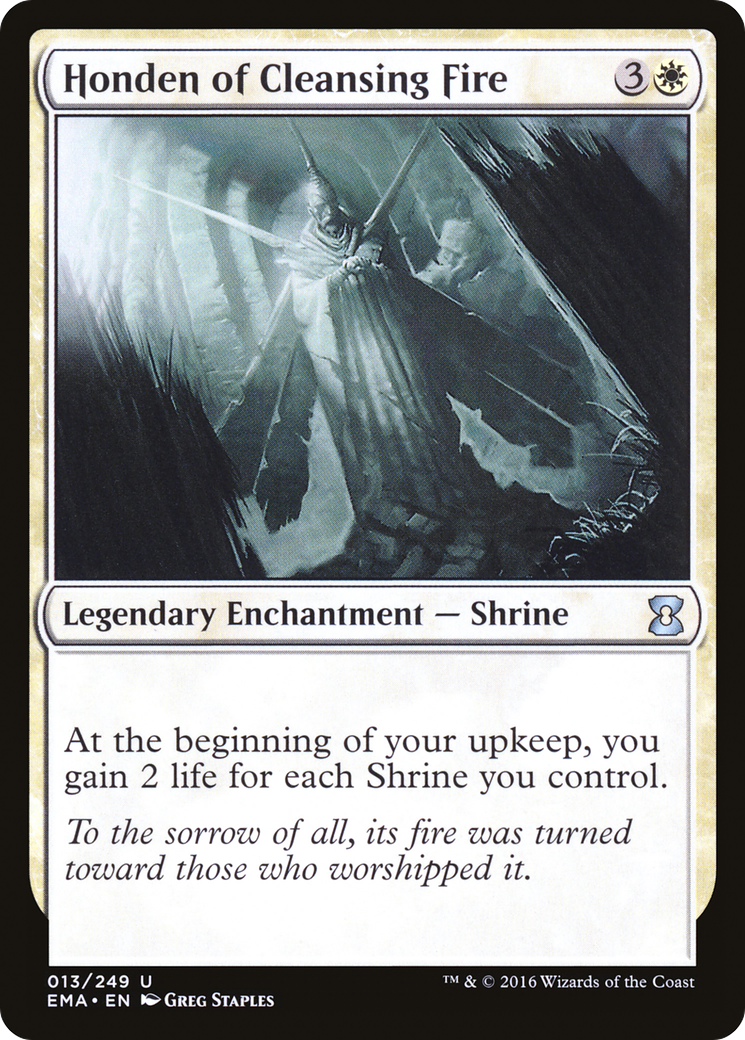 Honden of Cleansing Fire [Eternal Masters] | GrognardGamesBatavia