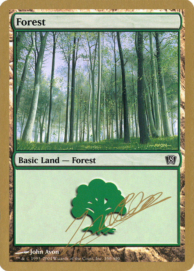 Forest (jn350) (Julien Nuijten) [World Championship Decks 2004] | GrognardGamesBatavia