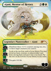 Ajani, Mentor of Heroes (Borderless) [Secret Lair Drop Series] | GrognardGamesBatavia