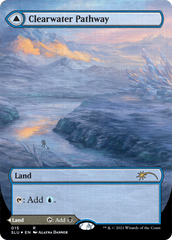 Clearwater Pathway // Murkwater Pathway (Borderless) [Secret Lair: Ultimate Edition 2] | GrognardGamesBatavia
