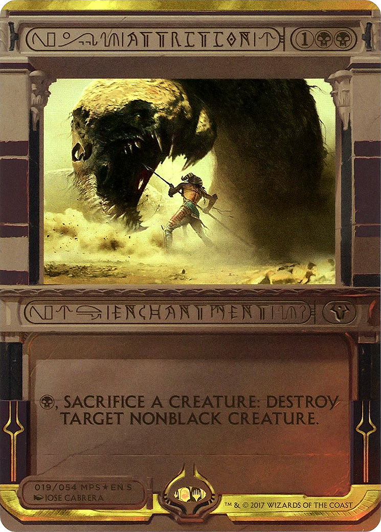 Attrition (Invocation) [Amonkhet Invocations] | GrognardGamesBatavia