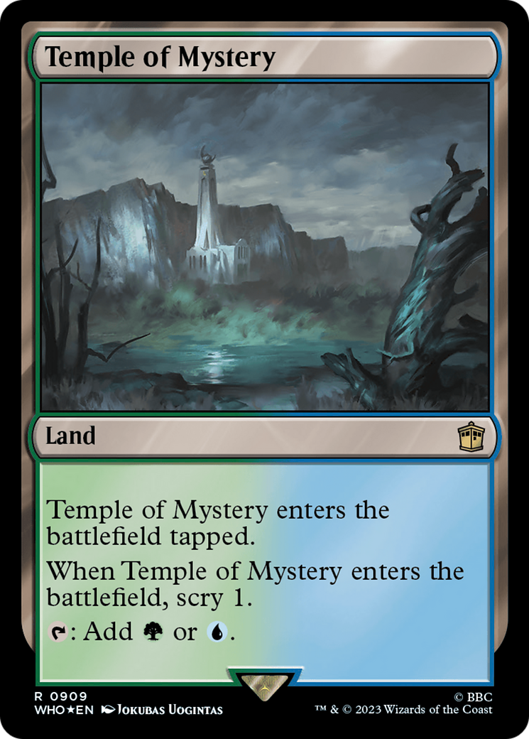 Temple of Mystery (Surge Foil) [Doctor Who] | GrognardGamesBatavia