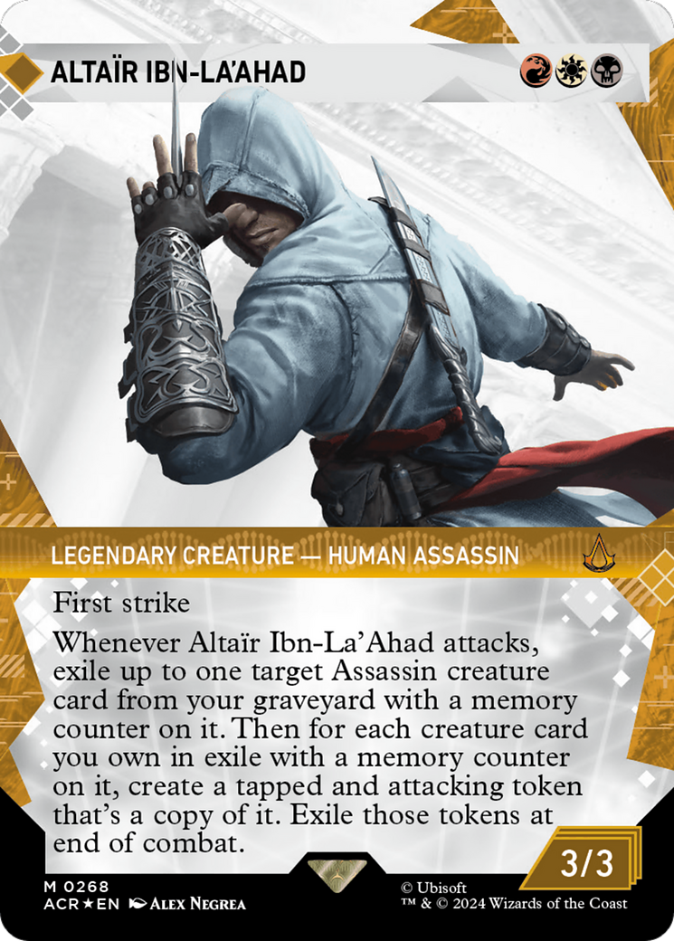 Altair Ibn-La'Ahad (Showcase) (Textured Foil) [Assassin's Creed] | GrognardGamesBatavia