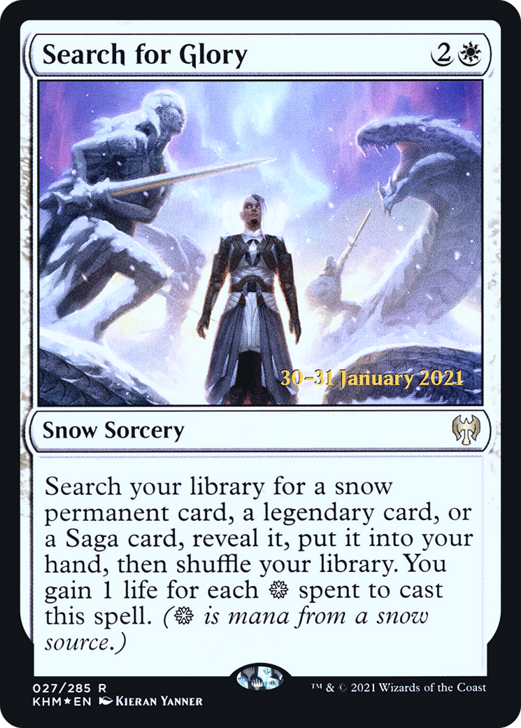 Search for Glory [Kaldheim Prerelease Promos] | GrognardGamesBatavia