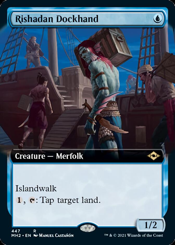 Rishadan Dockhand (Extended Art) [Modern Horizons 2] | GrognardGamesBatavia