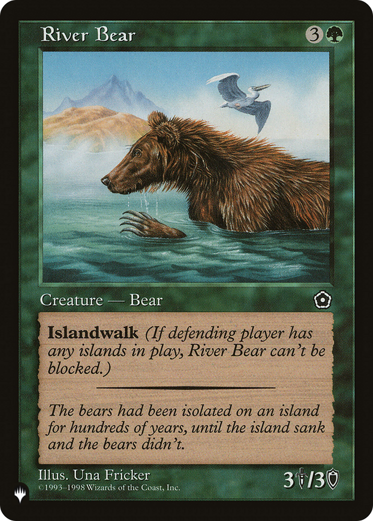 River Bear [The List Reprints] | GrognardGamesBatavia