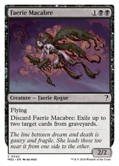 Faerie Macabre (White Border) [Mystery Booster 2] | GrognardGamesBatavia