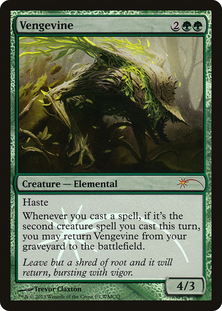 Vengevine [World Magic Cup Qualifiers] | GrognardGamesBatavia
