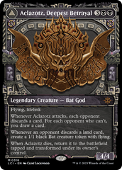Aclazotz, Deepest Betrayal // Temple of the Dead (Showcase) [The Lost Caverns of Ixalan] | GrognardGamesBatavia