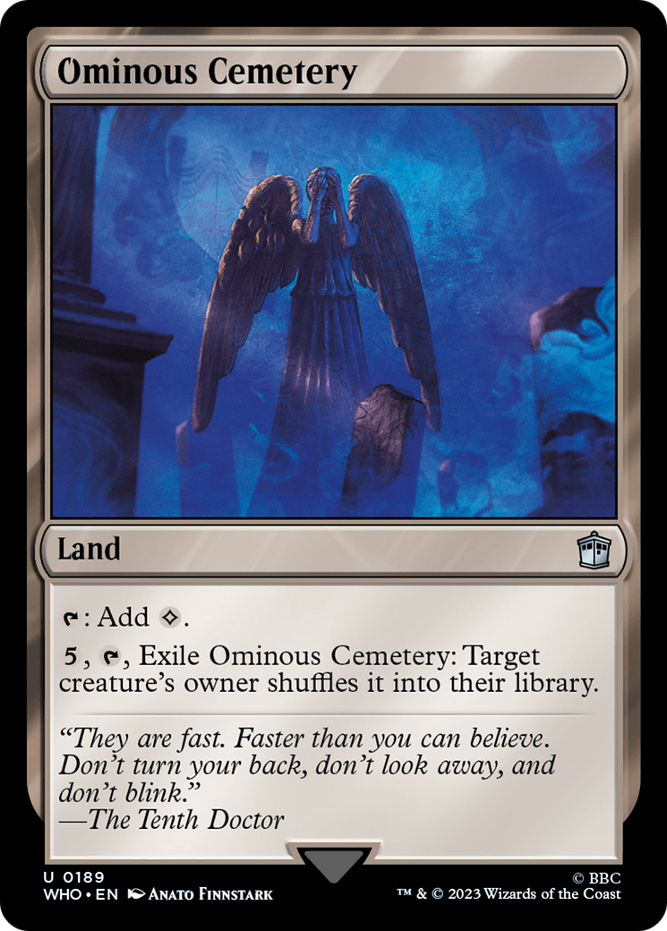 Ominous Cemetery [Doctor Who] | GrognardGamesBatavia