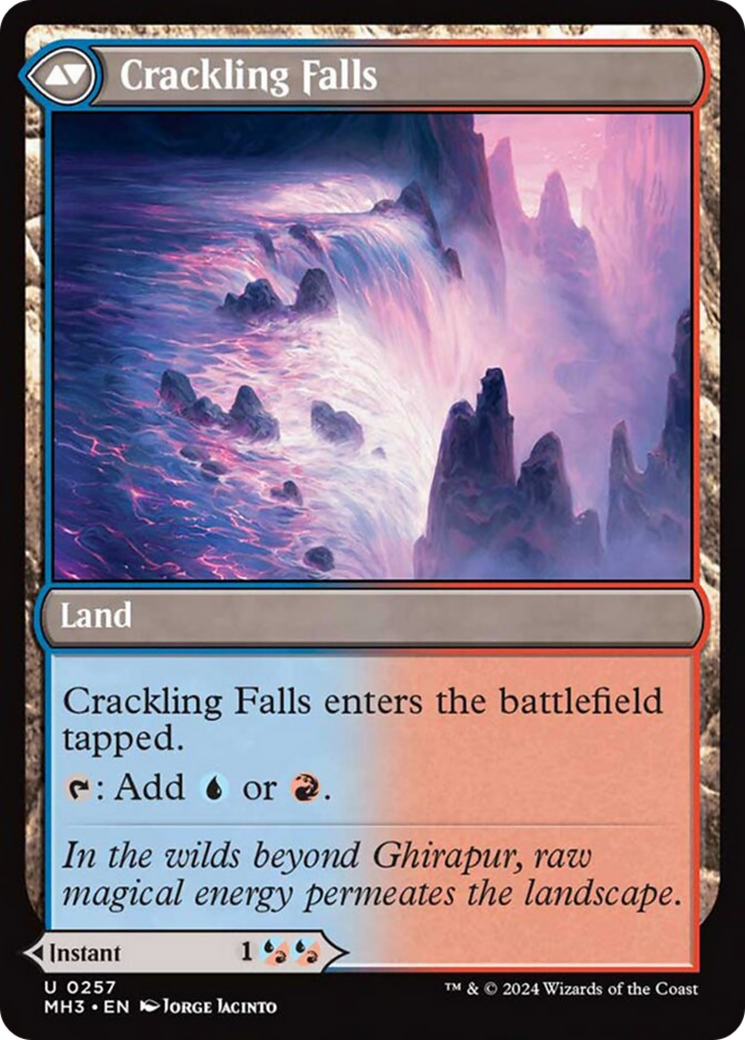 Rush of Inspiration // Crackling Falls [Modern Horizons 3] | GrognardGamesBatavia