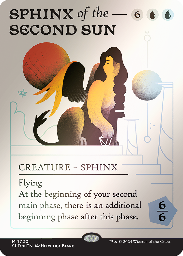 Sphinx of the Second Sun (Rainbow Foil) [Secret Lair Drop Series] | GrognardGamesBatavia