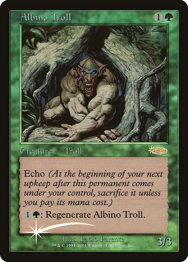 Albino Troll [Friday Night Magic 2002] | GrognardGamesBatavia