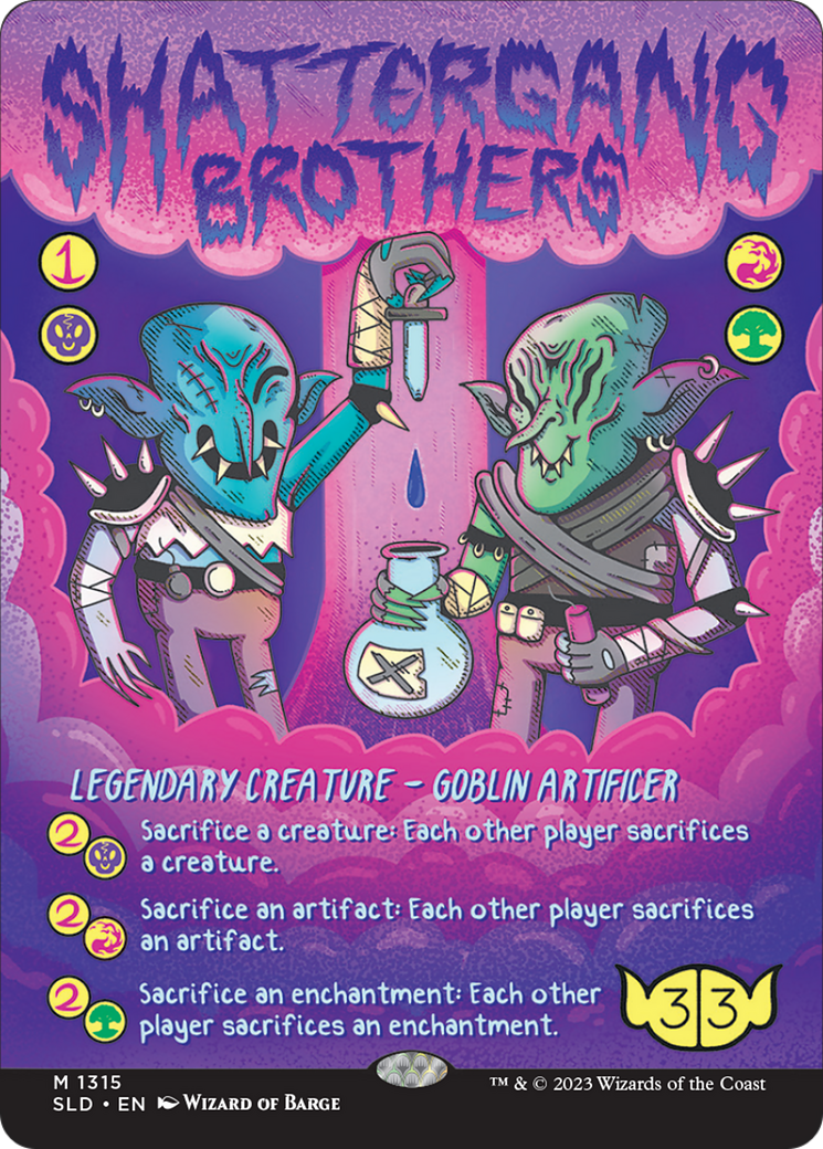 Shattergang Brothers (Rainbow Foil) [Secret Lair Drop Series] | GrognardGamesBatavia