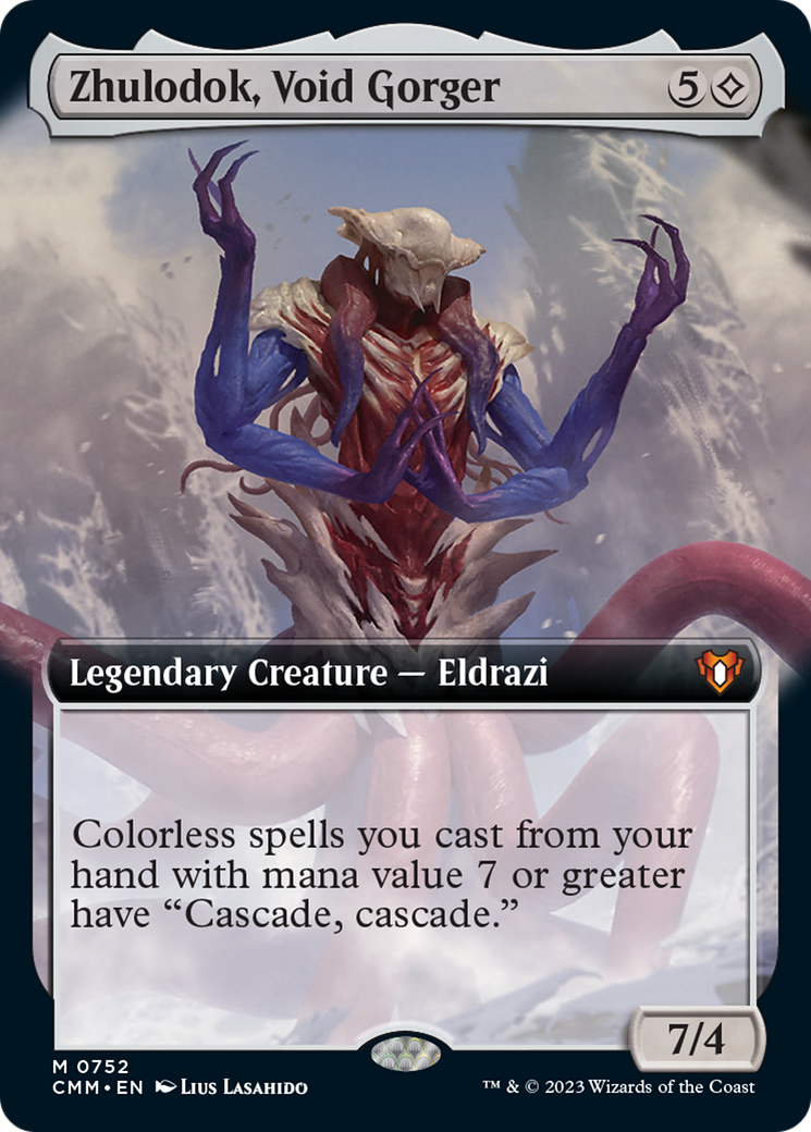 Zhulodok, Void Gorger (Extended Art) [Commander Masters] | GrognardGamesBatavia