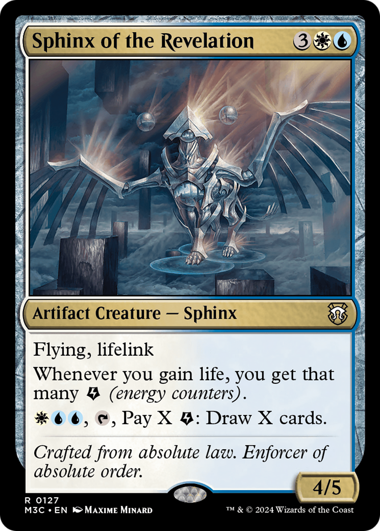 Sphinx of the Revelation (Ripple Foil) [Modern Horizons 3 Commander] | GrognardGamesBatavia