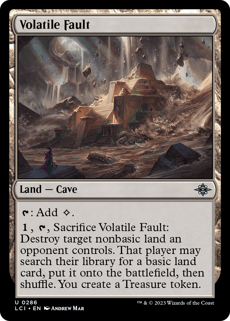 Volatile Fault [The Lost Caverns of Ixalan] | GrognardGamesBatavia