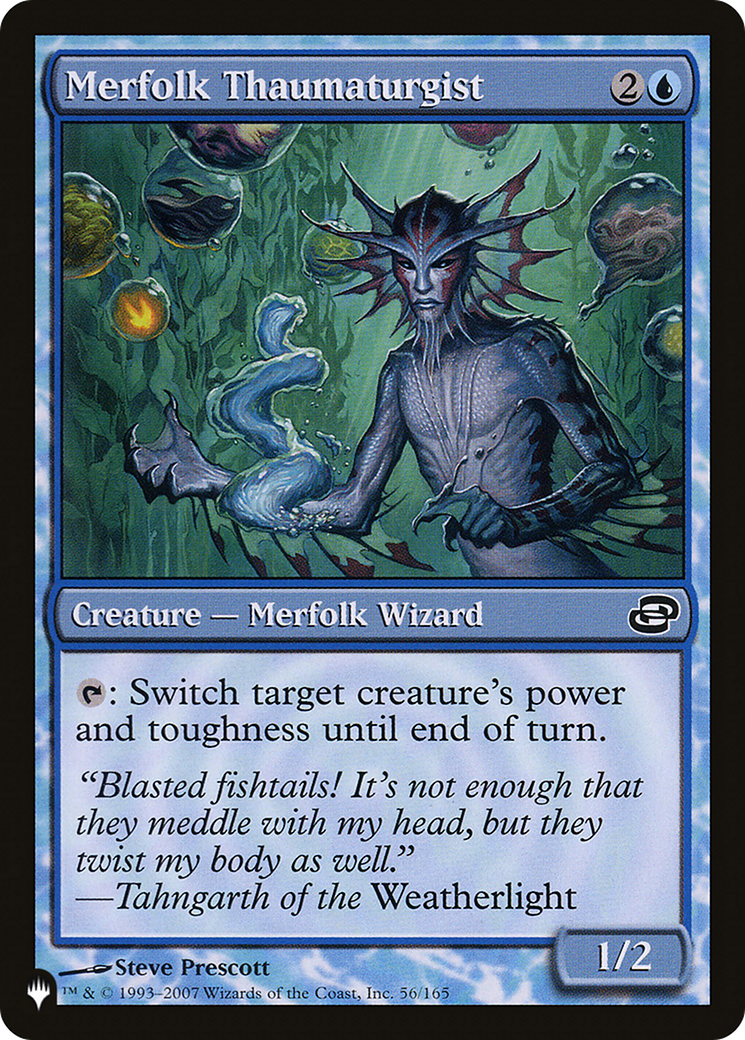 Merfolk Thaumaturgist [The List Reprints] | GrognardGamesBatavia