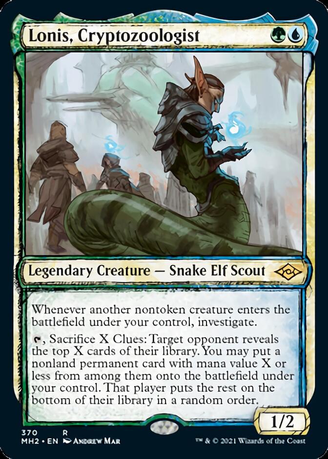 Lonis, Cryptozoologist (Sketch) [Modern Horizons 2] | GrognardGamesBatavia