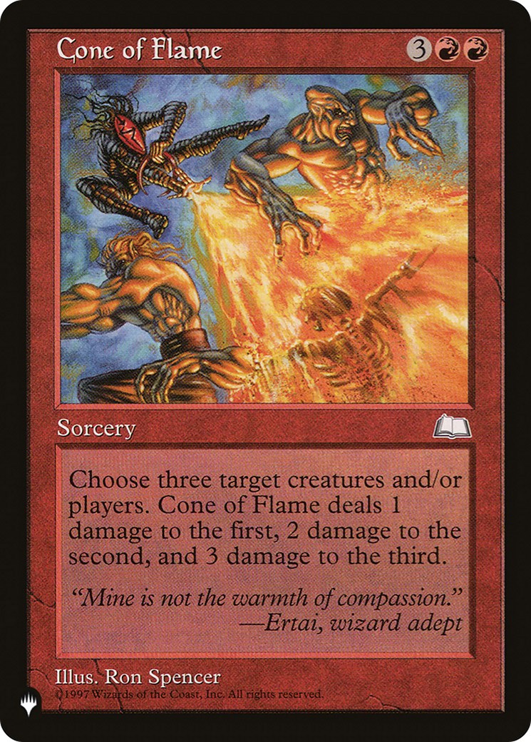 Cone of Flame [The List Reprints] | GrognardGamesBatavia