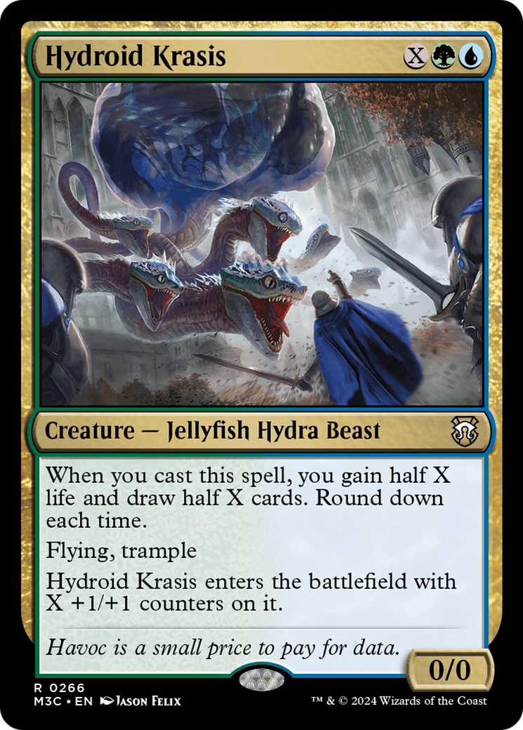 Hydroid Krasis (Ripple Foil) [Modern Horizons 3 Commander] | GrognardGamesBatavia