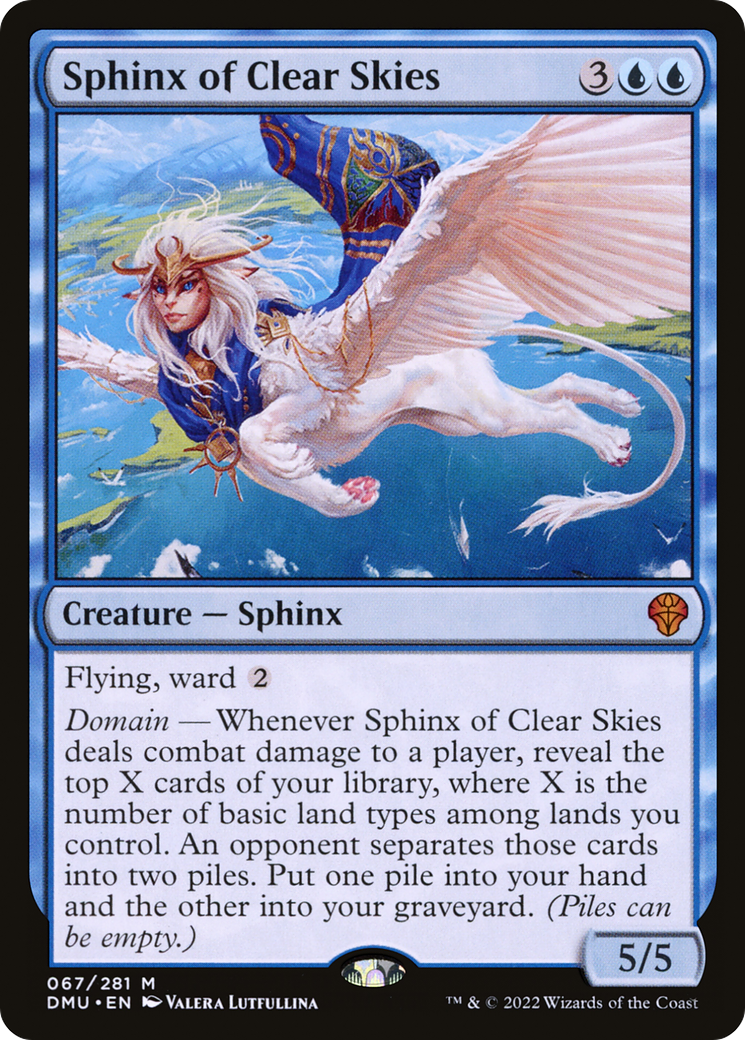 Sphinx of Clear Skies [Dominaria United] | GrognardGamesBatavia